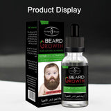100% Natural Organic Beard Oil Beard Wax balm Hair Loss Products Leave-In Conditioner for Groomed Beard Growth New