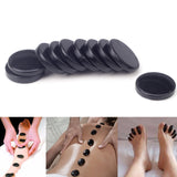 10 Pcs Natural Lava Natural Energy Massage Stone Hot SPA Stone Rock Basalt Power Body Therapy Relax Pain Relief Health Care Tool