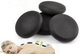 10 Pcs Natural Lava Natural Energy Massage Stone Hot SPA Stone Rock Basalt Power Body Therapy Relax Pain Relief Health Care Tool